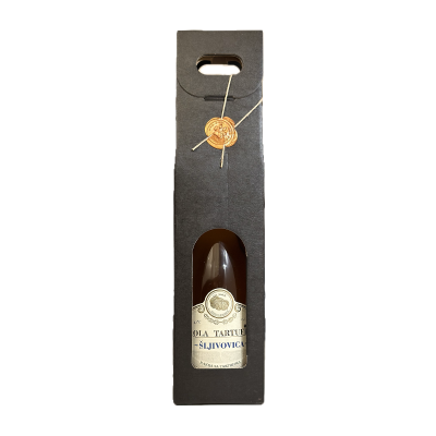 Rakija s Tartufima (Odležala u Tartufima) i 24-karatnim Zlatom - Šljivovica/Dunja/Viljamovka Rakija s Tartufima (Odležala u Tartufima) i 24-karatnim Zlatom - Šljivovica/Dunja/Viljamovka
